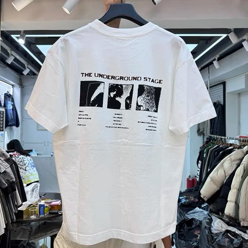 Flash print T-shirt for Spring/Summer 2025
