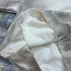 24AW do dirty damage print fleece hoodie