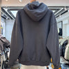 24AW solid color fleece hoodie