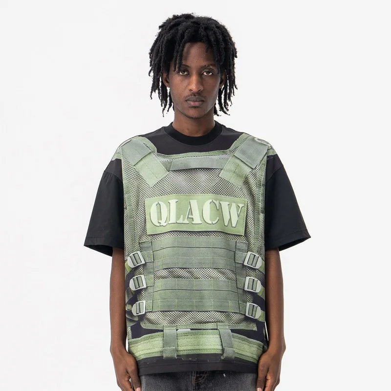 Bulletproof Vest Graphic T-Shirt