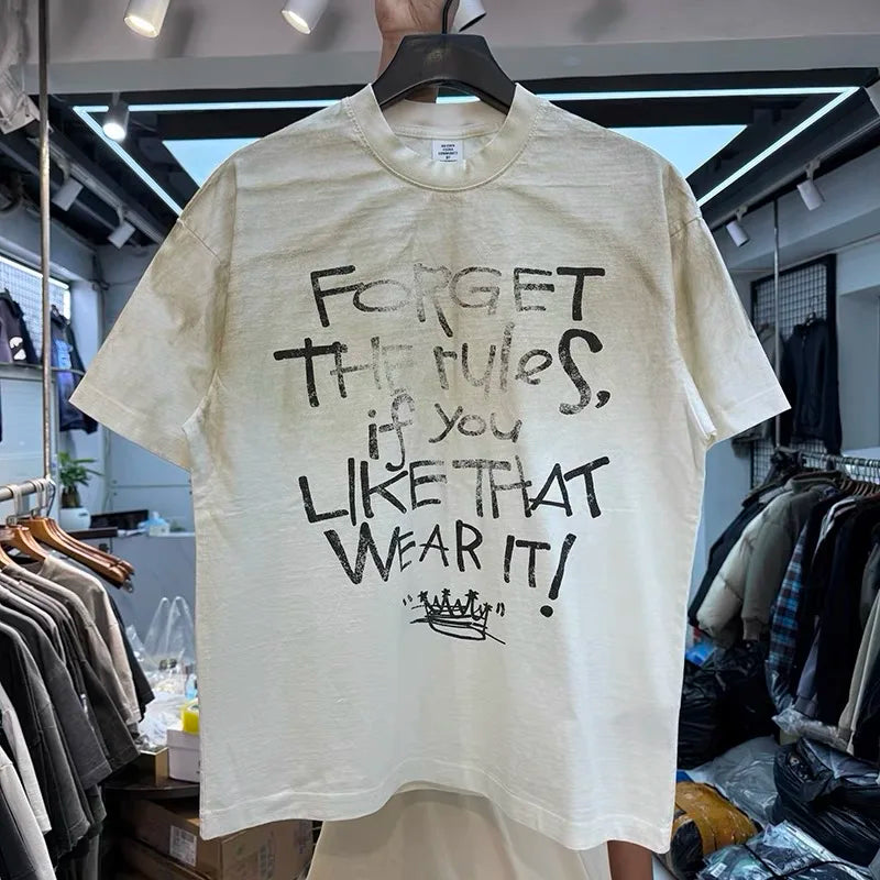 2025 Forget New Printed T-shirt