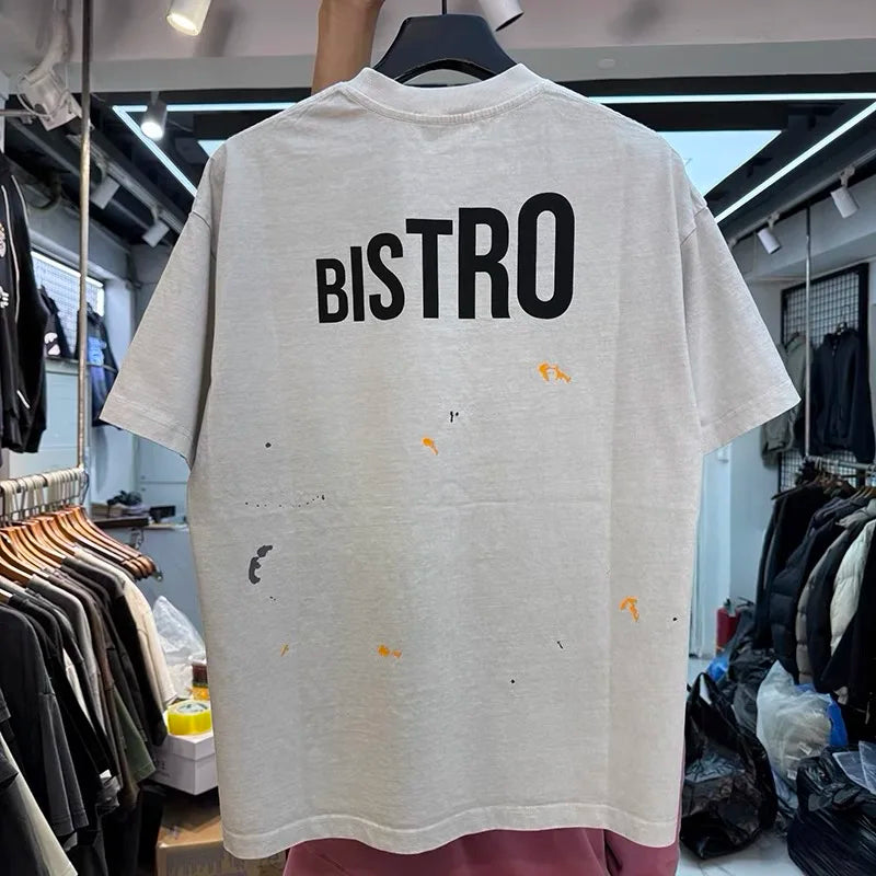 2025 Cafe New Printed T-shirt