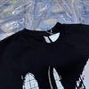 Art silhouette print t-shirt for spring/Summer 2025