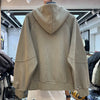 24AW cross-tie design shoulder-slung hoodie