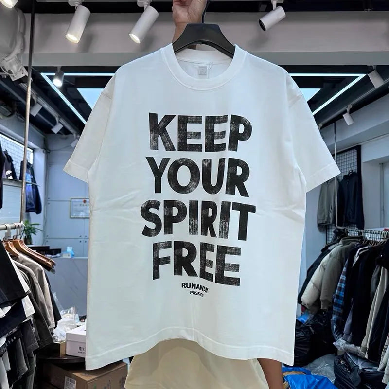 2025 Keep New Printed T-shirt