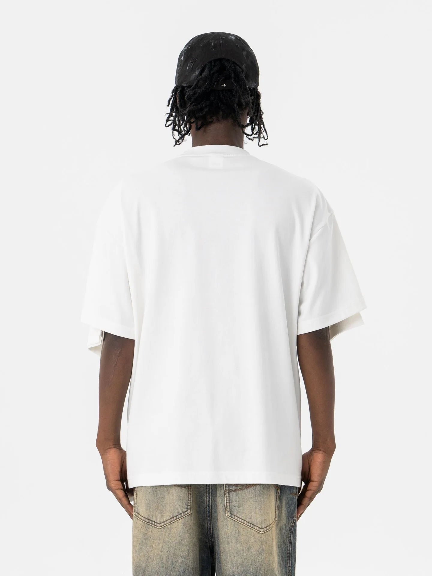 2025 new fake 2-piece T-shirt