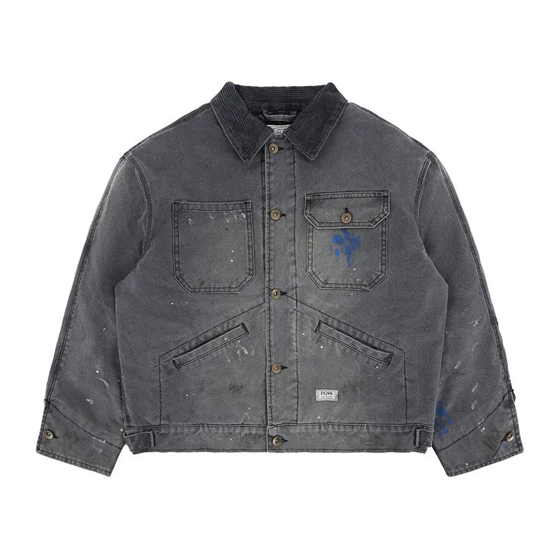 TSC Detroit Washed Denim Jacket