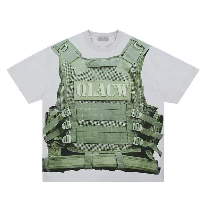 Bulletproof Vest Graphic T-Shirt