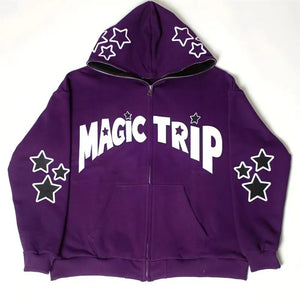 "Magic Trip" Full Zip Hoodie