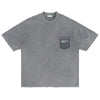 An embroidered shirt on the chest