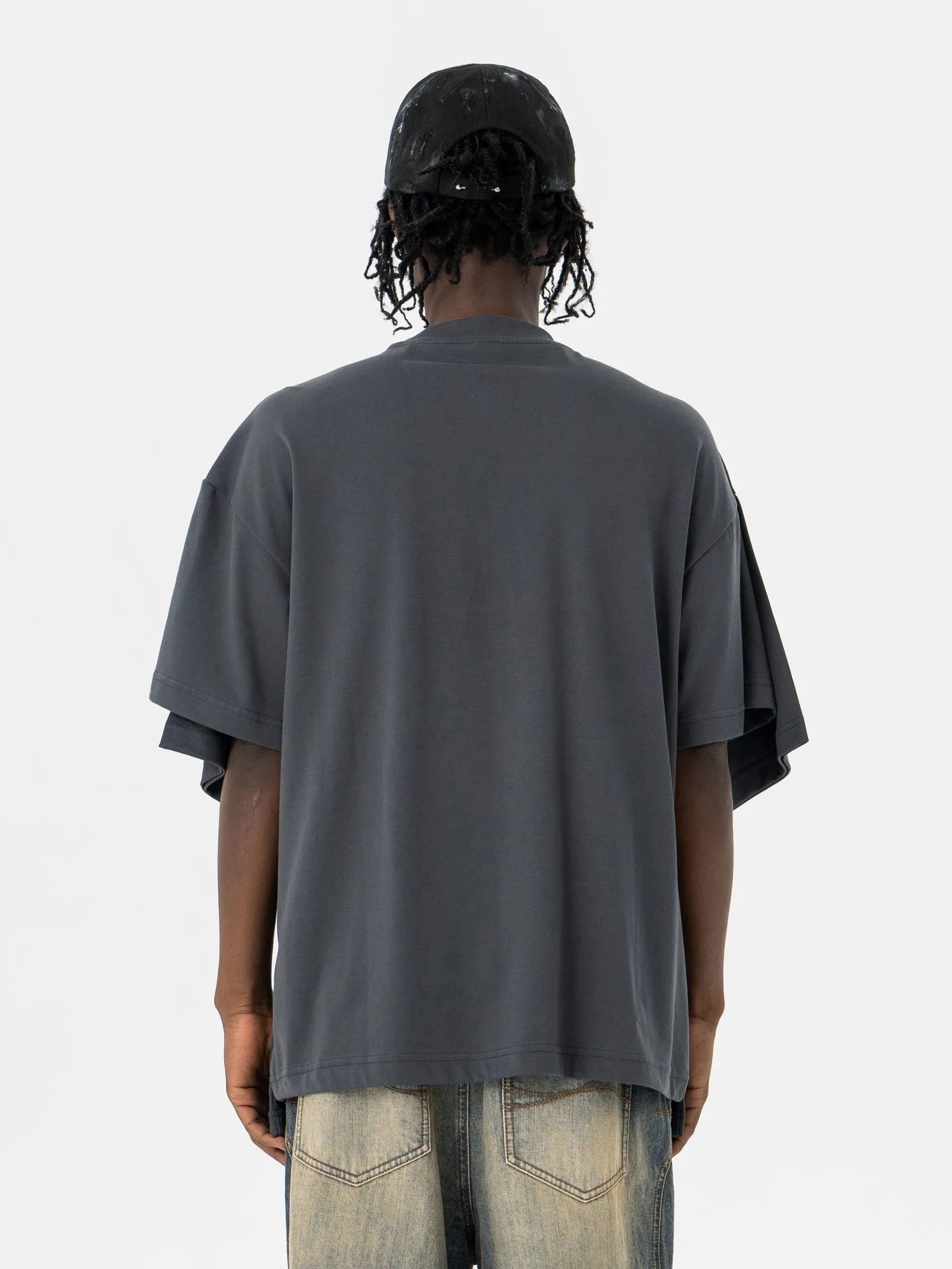 2025 new fake 2-piece T-shirt