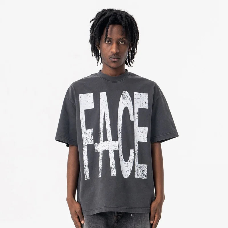 2025 Face New Printed T-shirt