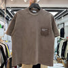 An embroidered shirt on the chest