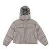 Winter hooded down jacket thickened