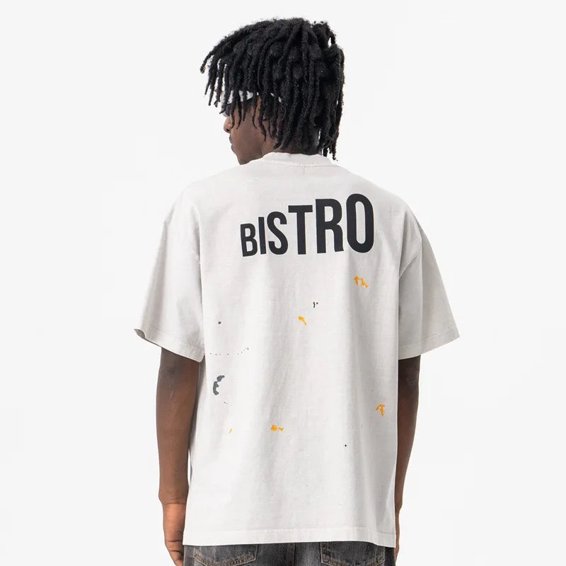 2025 Cafe New Printed T-shirt